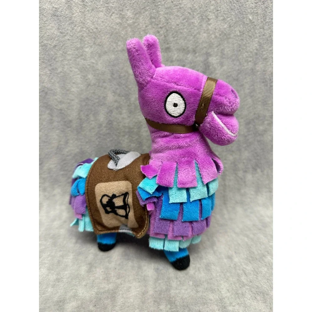 Fortnite Loot Llama Plush 8 Inch‎ Stuffed Animal Toy Purple Teal Blue 2018 Epic